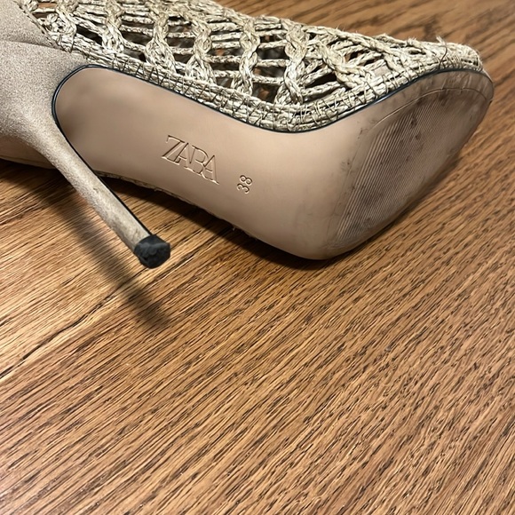 Woven Zara booties - Picture 3 of 4